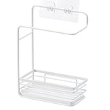 Sponge Holder Dish Drainer Countertop Soap Rack Sink Tray Drain Rag Wall Mounted