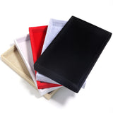 Velvet Jewelry Display Tray Multicolor Organizer Holder Box Storage Case