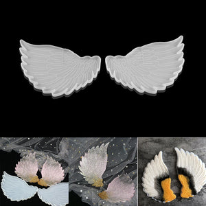 Wing Shaped Cup Tray Silicone Mold Teacup Coaster Epoxy Resin