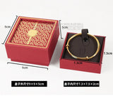 Antique Bracelet Box Emerald Necklace Ring Box Suit Box