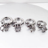 316L Stainless Steel Spring BCR Ear Plug Piercing Jewelry