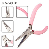 45# Carbon Steel Long Chain Nose Pliers - DIY Crafts Supplies