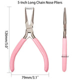 45# Carbon Steel Long Chain Nose Pliers - DIY Crafts Supplies