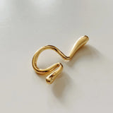 925 Sterling Silver Ear Cuff Non Piercing Clip-On Cartilage Earrings