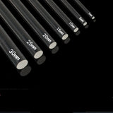 1 Piece Clear Acrylic Plexiglass Rod 30mm Diameter 100mm Long DIY Bar