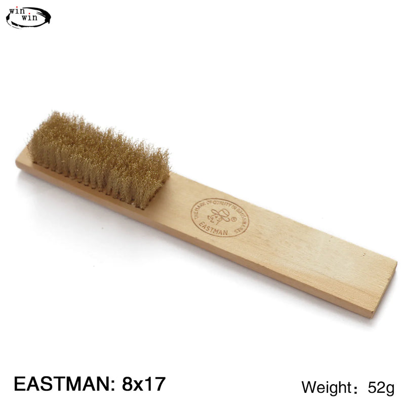 Copper Wire Brush with Wooden Handle for Soft Metals
