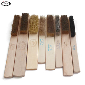 Copper Wire Brush with Wooden Handle for Soft Metals