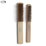 Copper Wire Brush with Wooden Handle for Soft Metals