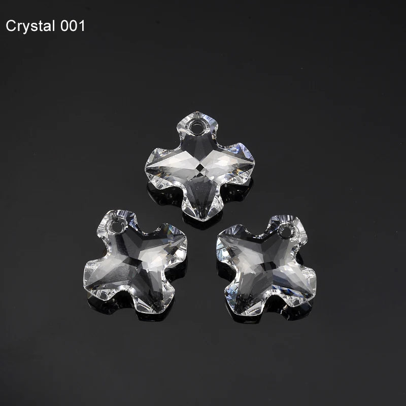 Austrian Crystal 6867 Greek Cross Pendant Rhinestone for Jewelry Making