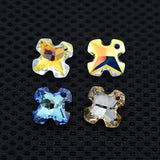 Austrian Crystal 6867 Greek Cross Pendant Rhinestone for Jewelry Making