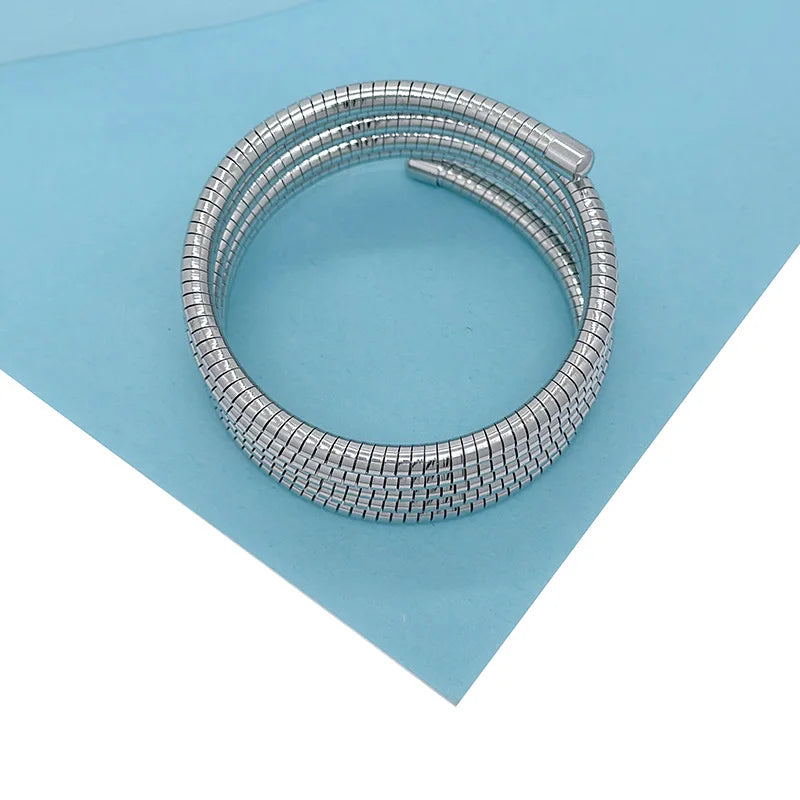 Elastic Stretch Wrap Bracelet For Women Party Punk Jewelry