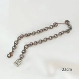 Gun Flat 0 Round Thick Chain Lobster Buckle DIY Accessories