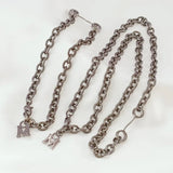Gun Flat 0 Round Thick Chain Lobster Buckle DIY Accessories