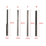 Jewelry Engraving Knives Triangle Graver Metal Engraving Blades Jewellery Tools