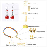 Jewelry Findings Tool Set - Jump Ring, Head Pins, Clasp, Hooks