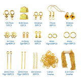 Jewelry Findings Tool Set - Jump Ring, Head Pins, Clasp, Hooks