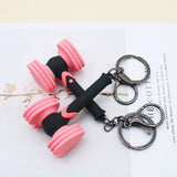 Kpop Pink Love Hammer Keychain Car Accessories Key Chain Keychains Women Pendant