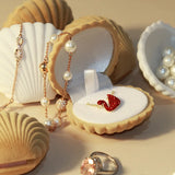 Velvet Jewelry Box for Wedding Engagement