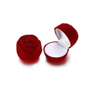 Velvet Jewelry Box for Rings, Earrings, Necklace - Wedding Gift