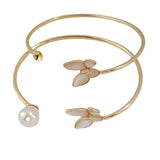 14K Copper-Clad Butterfly Bracelet with Needle Tray Semi-Finished Jewelry DIY