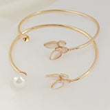 14K Copper-Clad Butterfly Bracelet with Needle Tray Semi-Finished Jewelry DIY