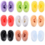 Silicone Ear Model Piercing Practice Tools Display Body Jewelry