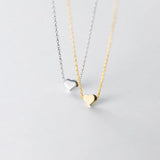 925 Sterling Silver Heart Pendant Necklace