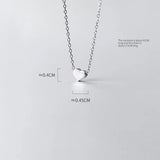 925 Sterling Silver Heart Pendant Necklace