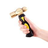 Portable Brass Metal Stamping Hammer for DIY Crafts