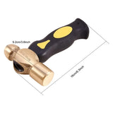 Portable Brass Metal Stamping Hammer for DIY Crafts