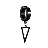 Punk Stainless Steel Ear Clip Earrings Non Piercing Gothic Jewelry Boys Girls
