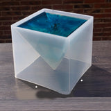 Pyramid Silicone Mould for Resin Craft DIY Jewelry Making