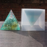 Pyramid Silicone Mould for Resin Craft DIY Jewelry Making
