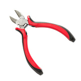 Red Handle Diagonal/Opening/Long Nose Pliers/Scissors Jewelry Making Tools