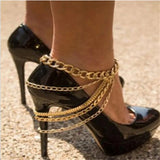 Sexy Multi-layer Anklet Bracelet for Summer Beach Jewelry