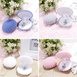 Lovely Velvet Ring Box Engagement Jewelry Holder