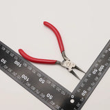 Stainless Steel Needle Nose Pliers Jewelry Making Hand Tool 12.5cm JA0543