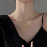 925 Sterling Silver Brushed Lucky Round Beads Choker Necklaces