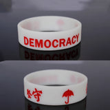 20mm Wide Silicone Bracelet Wristband for Kids Adults