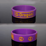 20mm Wide Silicone Bracelet Wristband for Kids Adults