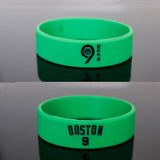 20mm Wide Silicone Bracelet Wristband for Kids Adults