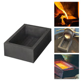Graphite Ingot Mold Bar for Smelting 7.5 KG Silver Aluminum Copper Brass