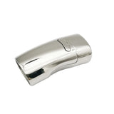316 Stainless Steel Magnetic Clasp for Jewelry 11mmx6mm Inner