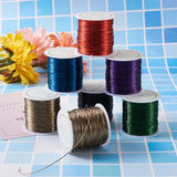 Plated Copper Wire Jewelry Beading String Cord Silver Golden