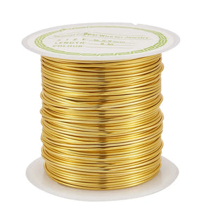 0.5mm Copper Wire Beading String for DIY Jewelry Making