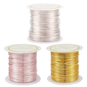 0.5mm Copper Wire Beading String for DIY Jewelry Making