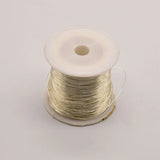 0.4mm Silver Copper Wire for Earrings Bracelets JA0439