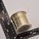 0.4mm Silver Copper Wire for Earrings Bracelets JA0439