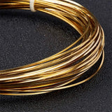 Square Copper Wire 18/20 Gauge 33ft Half Hard Yellow Brass for Jewelry Findings