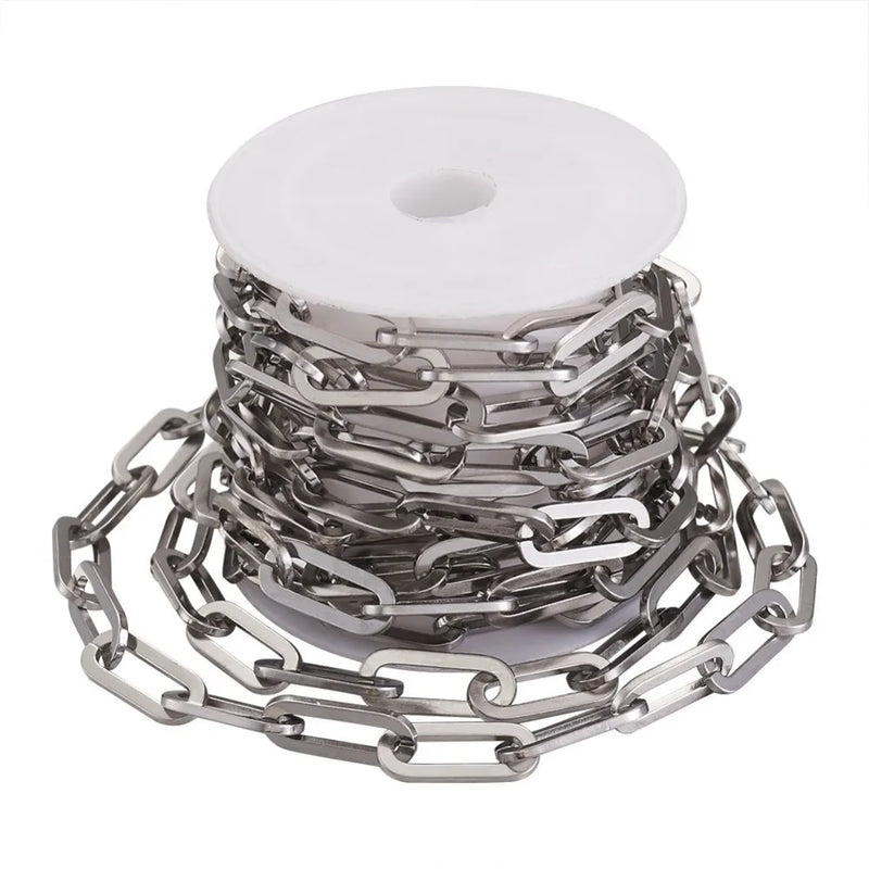 304 Stainless Steel Chains for DIY Jewelry Making